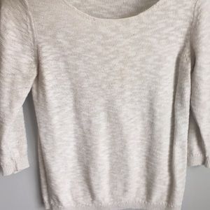 White sweater
